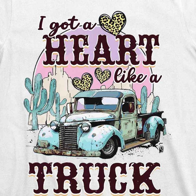 Runs On Dreams And Gasoline I Got A Heart Like A Truck T-Shirt