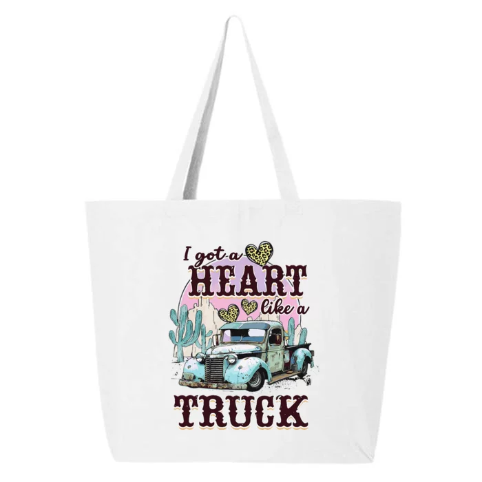 Runs On Dreams And Gasoline I Got A Heart Like A Truck 25L Jumbo Tote