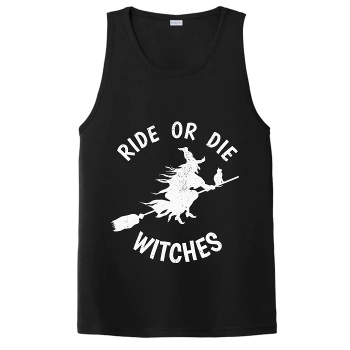 Ride or Die Witches Halloween Performance Tank