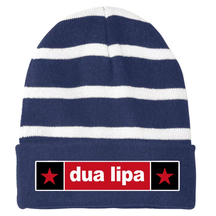 Radical Optimism Dua Striped Beanie with Solid Band