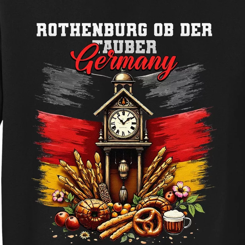 Rothenburg Ob Der Tauber Germany Vacation Travel Souvenir Sweatshirt