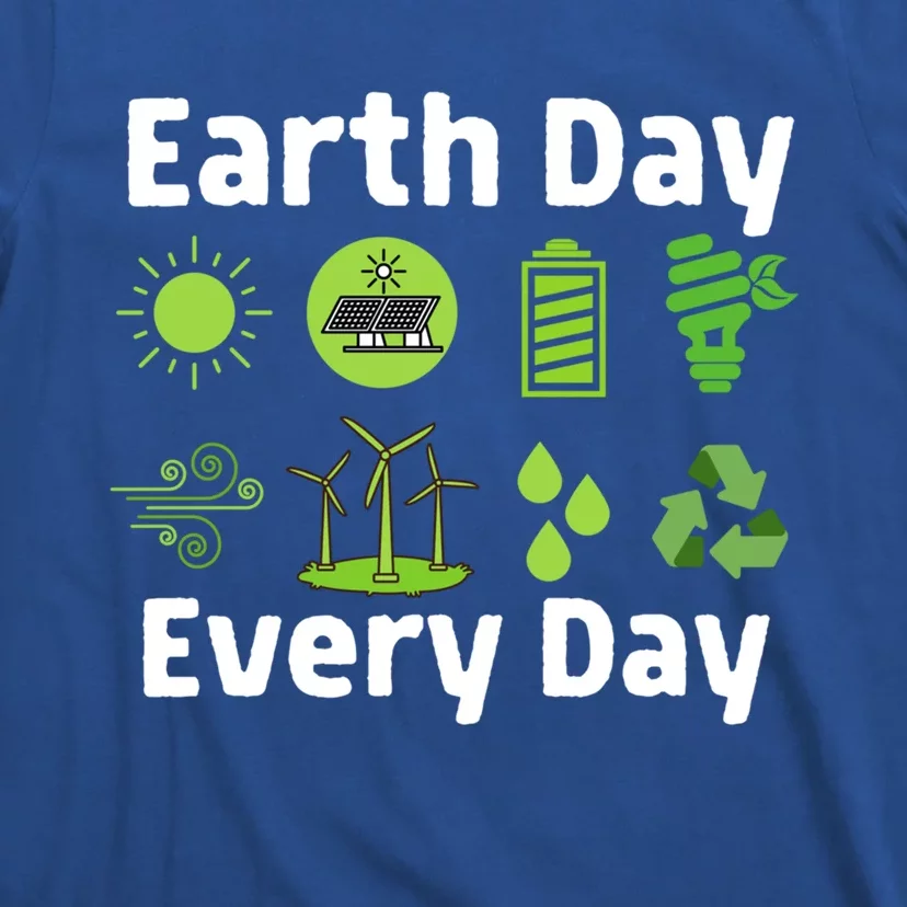 Restore Our Earth Day Every Day Clean Water Wind Energy Gift T-Shirt