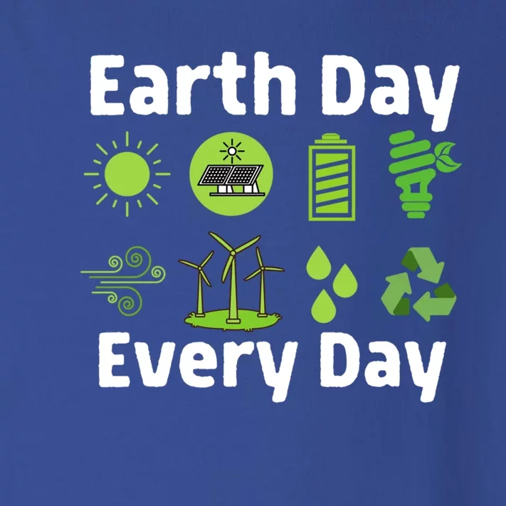 Restore Our Earth Day Every Day Clean Water Wind Energy Gift Toddler Long Sleeve Shirt