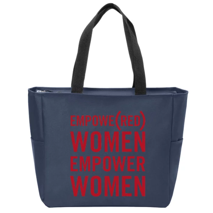 (RED) Originals EMPOWE(RED) Women Zip Tote Bag