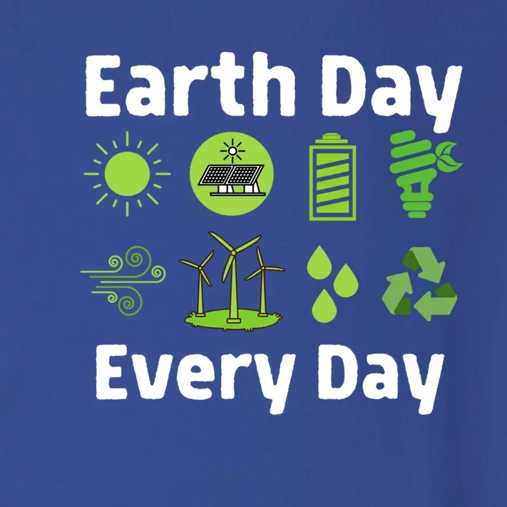 Restore Our Earth Day Every Day Clean Water Wind Energy Gift Toddler Long Sleeve Shirt