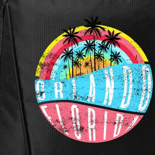 Retro Orlando Florida Icon City Backpack