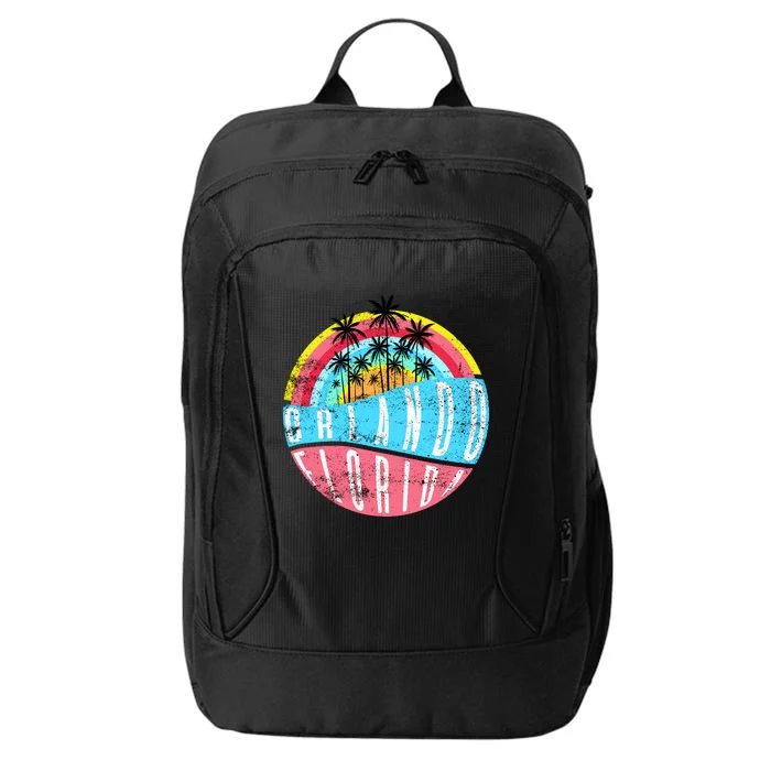 Retro Orlando Florida Icon City Backpack