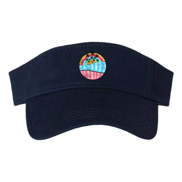 Retro Orlando Florida Icon Valucap Bio-Washed Visor