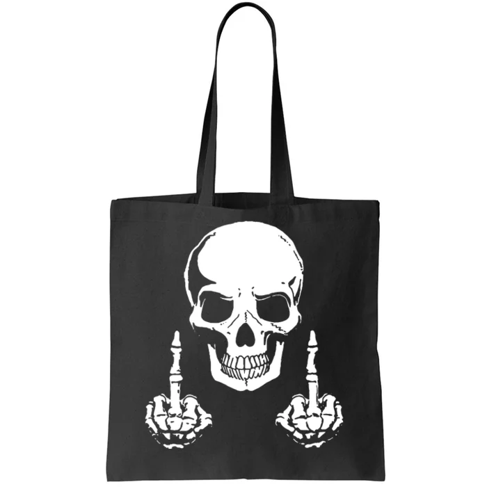 Rude Offensive Finger Tote Bag