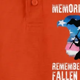 Remembering Our Fallen Heroes Memorial Day Dry Zone Grid Performance Polo