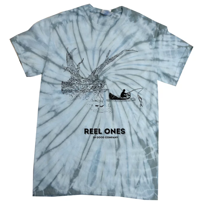 Reel Ones Fishing In Good Company Tie-Dye T-Shirt