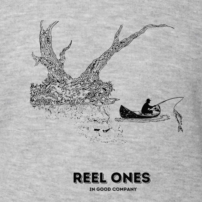 Reel Ones Fishing In Good Company Toddler Sweatshirt