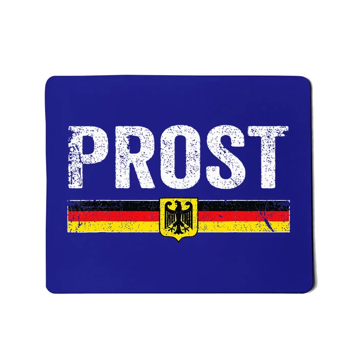 Retro Oktoberfest German Flag Prost Mousepad