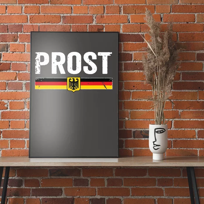 Retro Oktoberfest German Flag Prost Poster