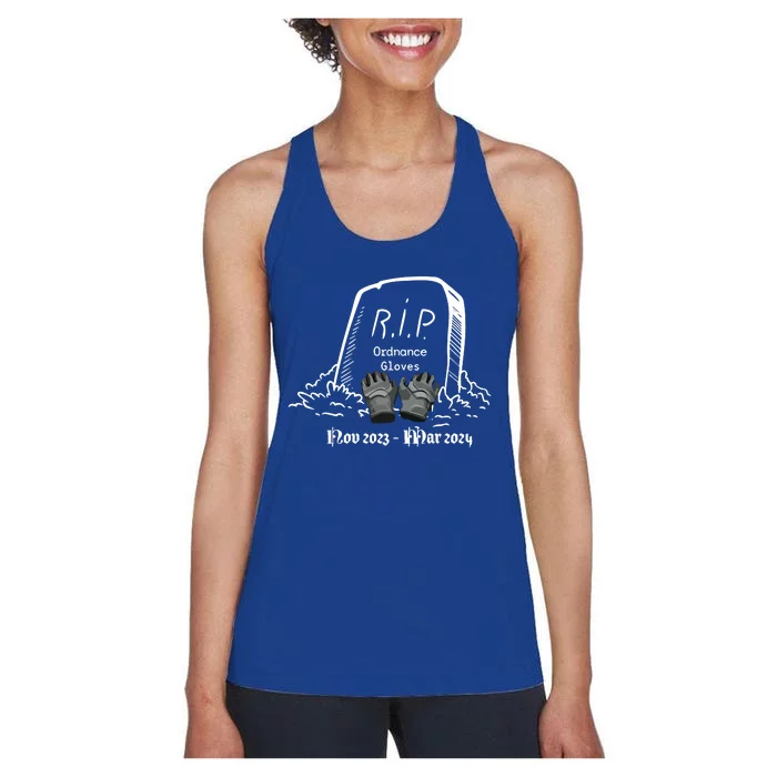 R.I.P. Ordinance Gloves Nade Women's Racerback Tank