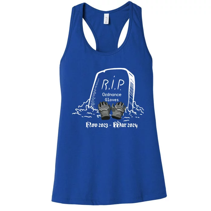 R.I.P. Ordinance Gloves Nade Women's Racerback Tank