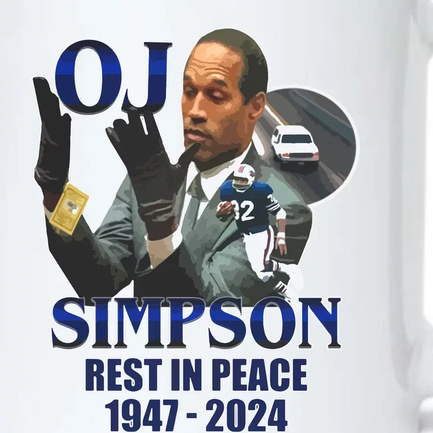 Rip Oj Going Away Black Color Changing Mug