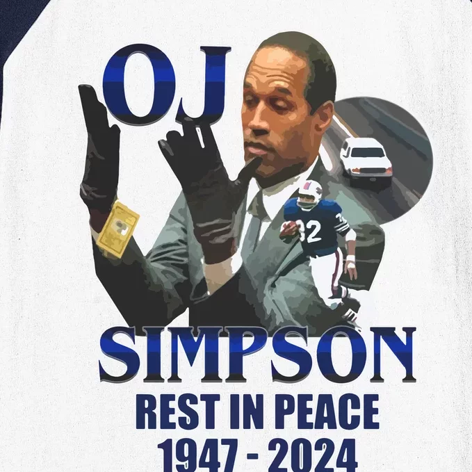 Rip Oj Going Away Baseball Sleeve Shirt