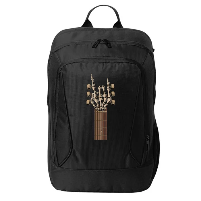 Rock On Guitar Rock & Roll Music Lover Halloween Costume City Backpack