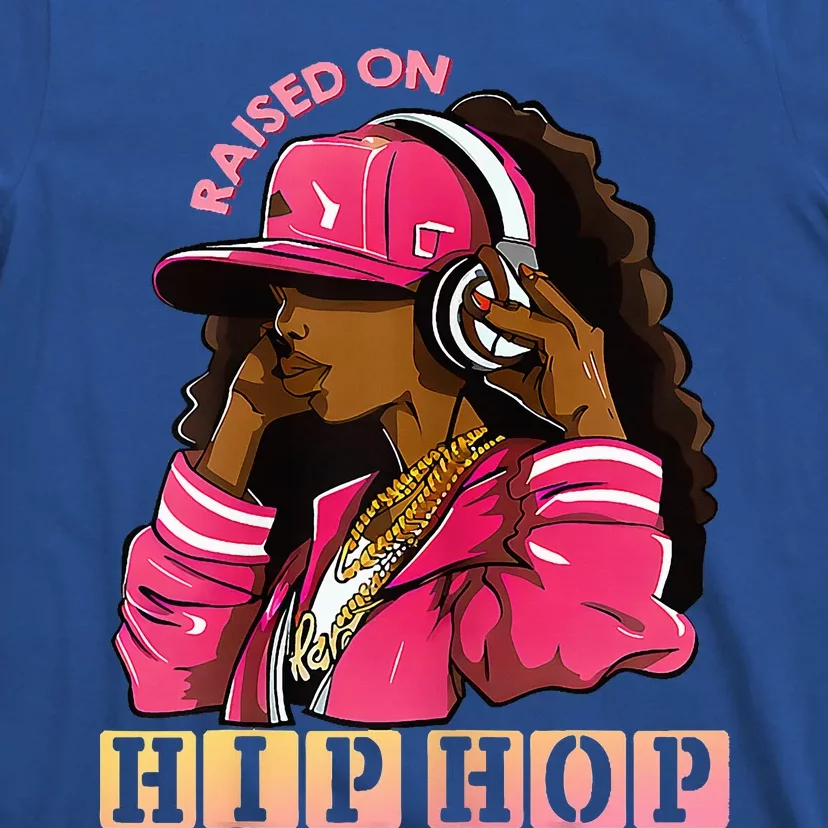 RAISED ON HIP HOP Fashion 50th Rap Anniversary T-Shirt