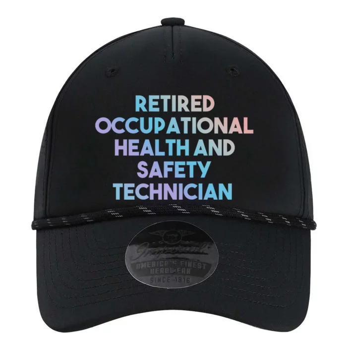 Retired Occupational Health And Safety Technician Gift Funny Gift Performance The Dyno Cap