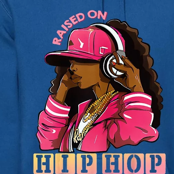 RAISED ON HIP HOP Fashion 50th Rap Anniversary Premium Hoodie