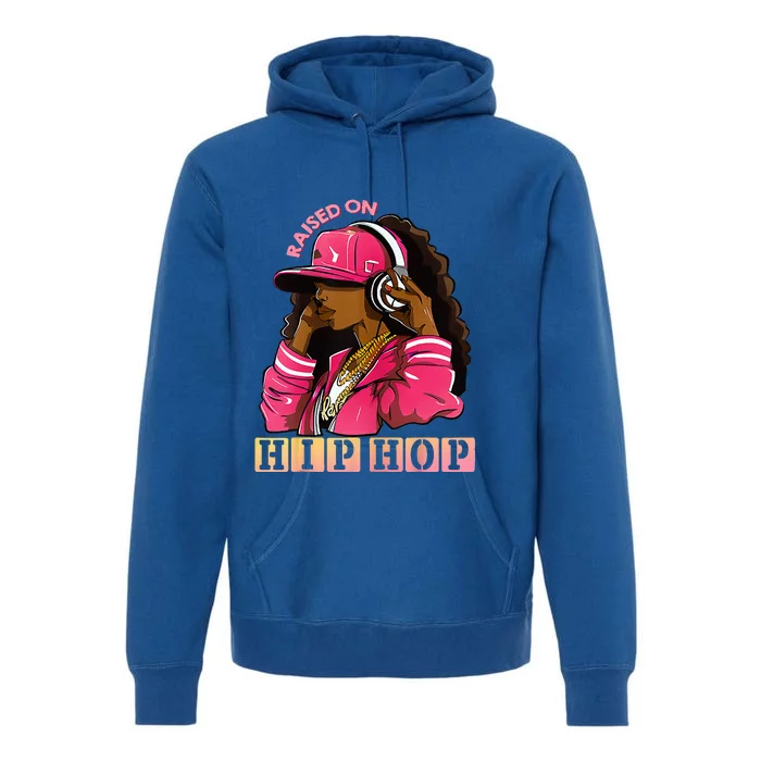 RAISED ON HIP HOP Fashion 50th Rap Anniversary Premium Hoodie