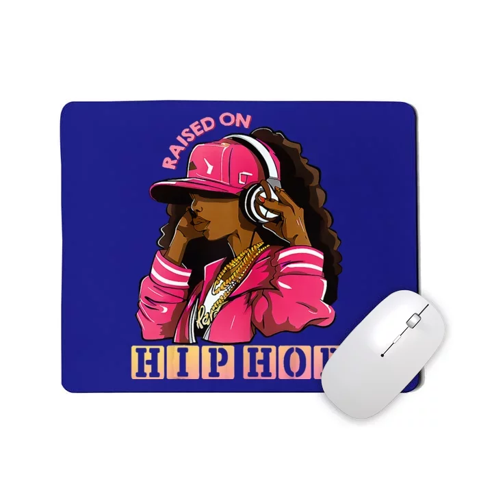 RAISED ON HIP HOP Fashion 50th Rap Anniversary Mousepad