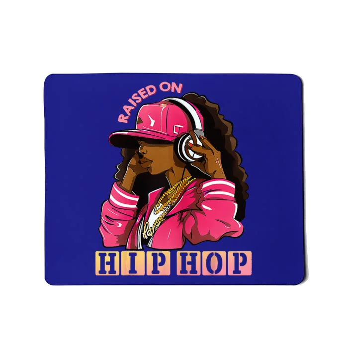 RAISED ON HIP HOP Fashion 50th Rap Anniversary Mousepad