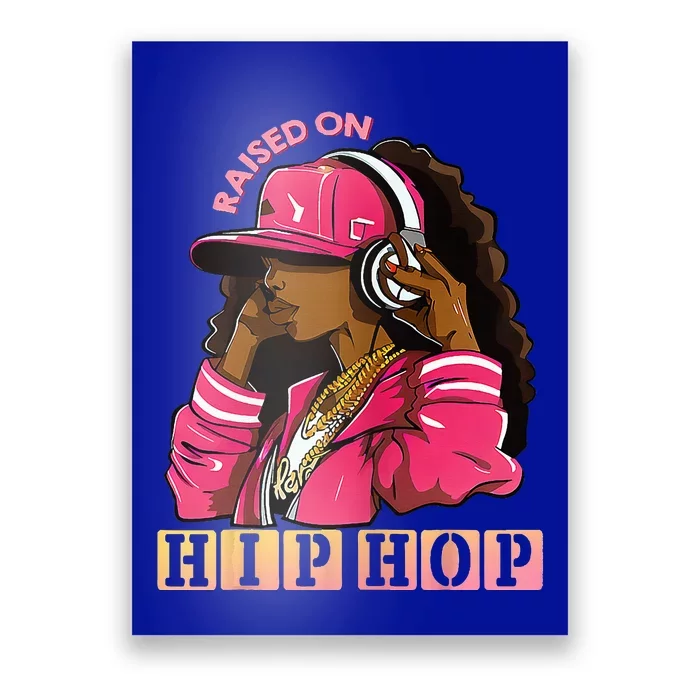 RAISED ON HIP HOP Fashion 50th Rap Anniversary Poster