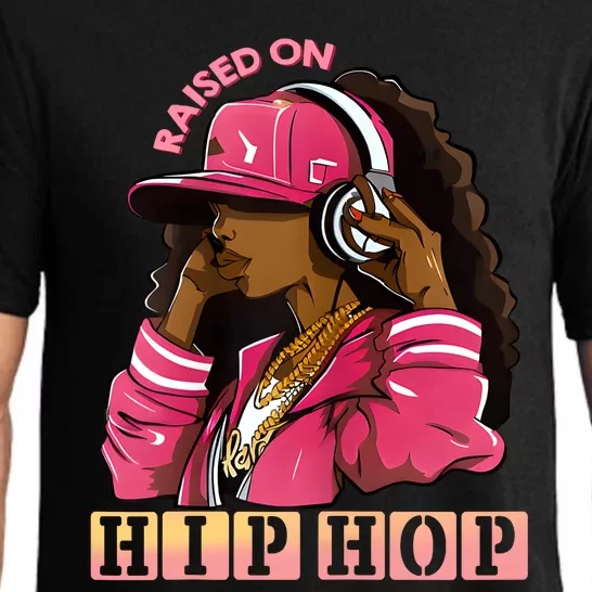 RAISED ON HIP HOP Fashion 50th Rap Anniversary Pajama Set