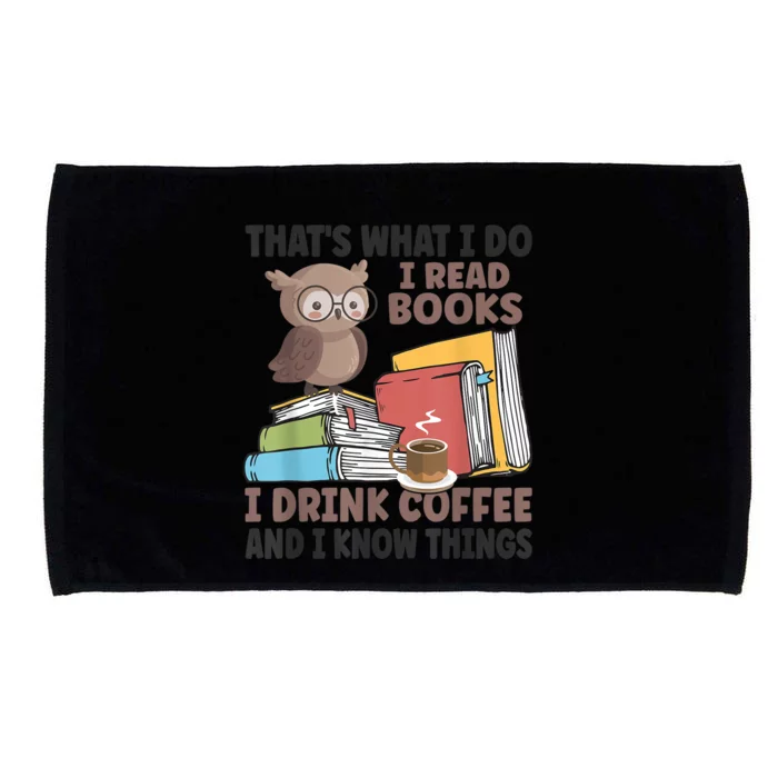 Reading Outfit I Read Books And Know Things Microfiber Hand Towel