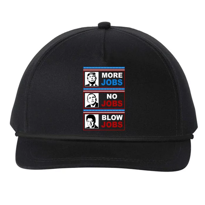 Roll Over Image To Zoom InBrand Donald Trump Supporter GiftsFunny Donald Trump Snapback Five-Panel Rope Hat