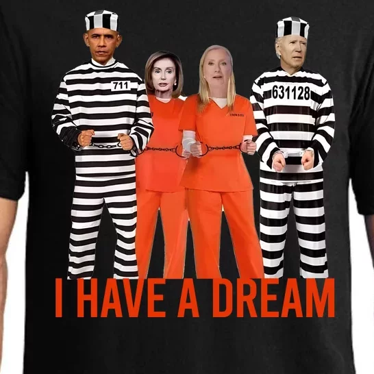 Rock Obama Joe Biden I Have A Dream Pajama Set