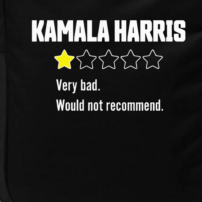 Review Of Kamala Very Bad 1 Star Impact Tech Backpack