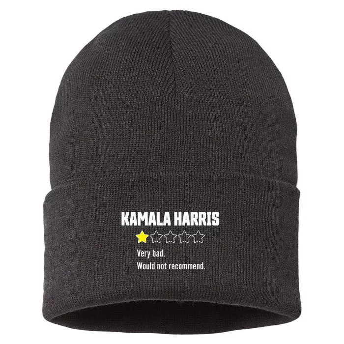 Review Of Kamala Very Bad 1 Star Sustainable Knit Beanie