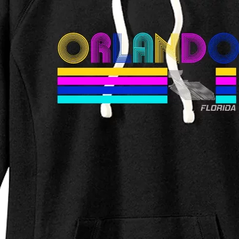 Retro Orlando Logo Women's Fleece Hoodie