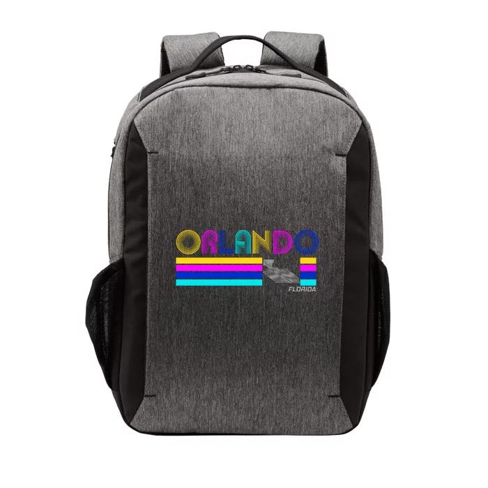 Retro Orlando Logo Vector Backpack