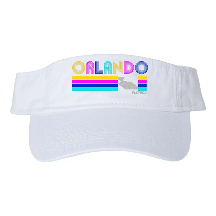 Retro Orlando Logo Valucap Bio-Washed Visor