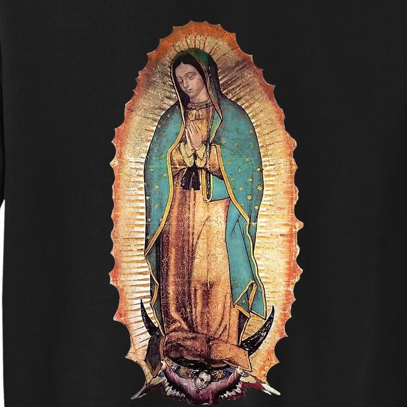 Real Our Lady Of Guadalupe Virgin Mary Catholic Sweatshirt