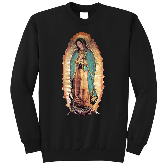 Real Our Lady Of Guadalupe Virgin Mary Catholic Sweatshirt