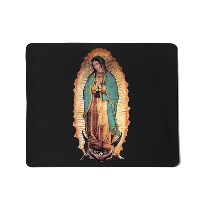 Real Our Lady Of Guadalupe Virgin Mary Catholic Mousepad