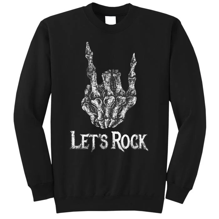 Rock On Lets Rock Concert Band Sweatshirt