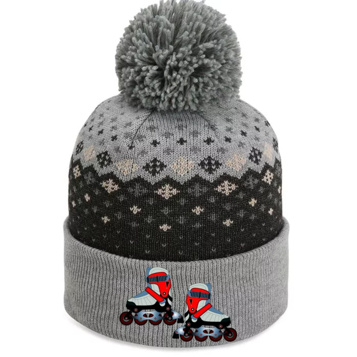 Roller Blades The Baniff Cuffed Pom Beanie