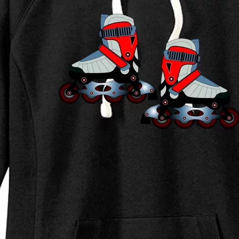 Roller Blades Women's Fleece Hoodie