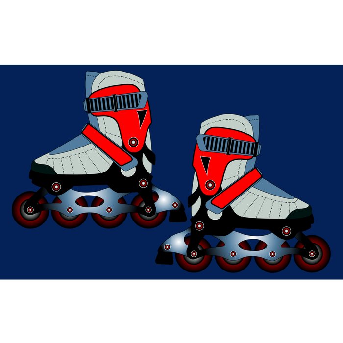 Roller Blades Bumper Sticker