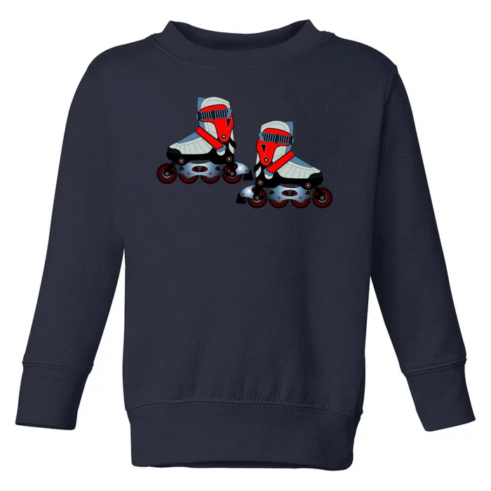 Roller Blades Toddler Sweatshirt