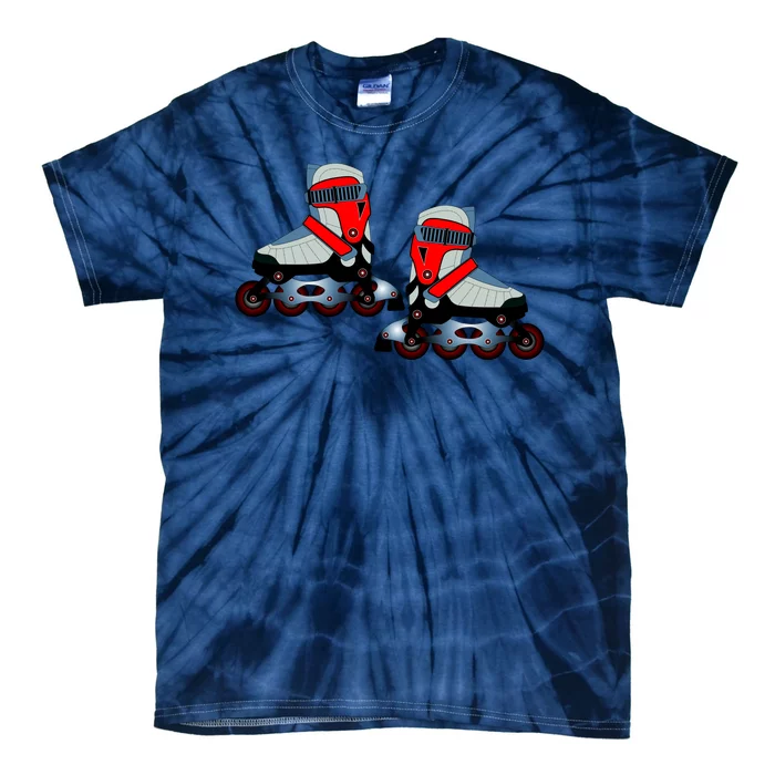 Roller Blades Tie-Dye T-Shirt