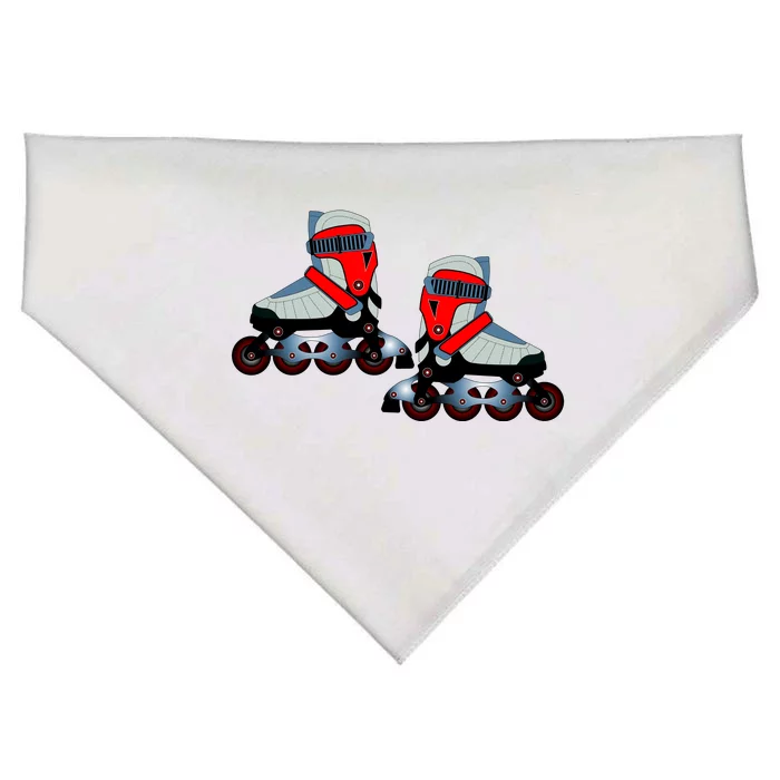 Roller Blades USA-Made Doggie Bandana