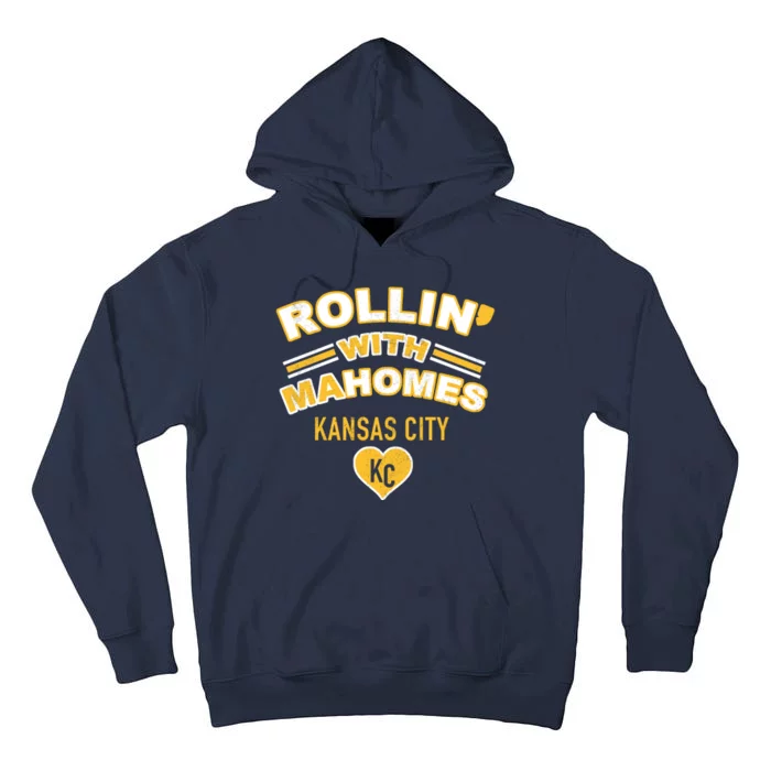 Rollin With Mahomes Kansas City Tall Hoodie